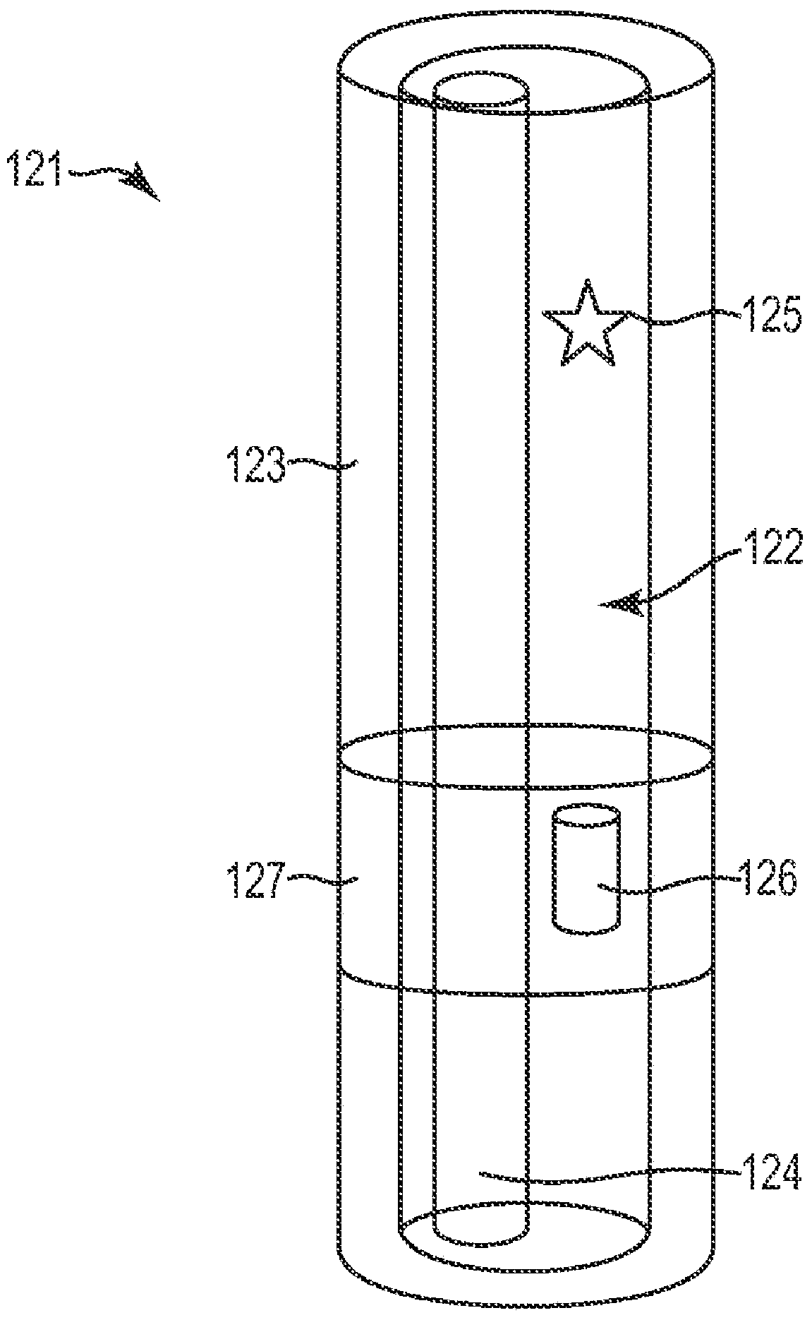 Environmental corrections in nuclear spectroscopy using variable element ratio