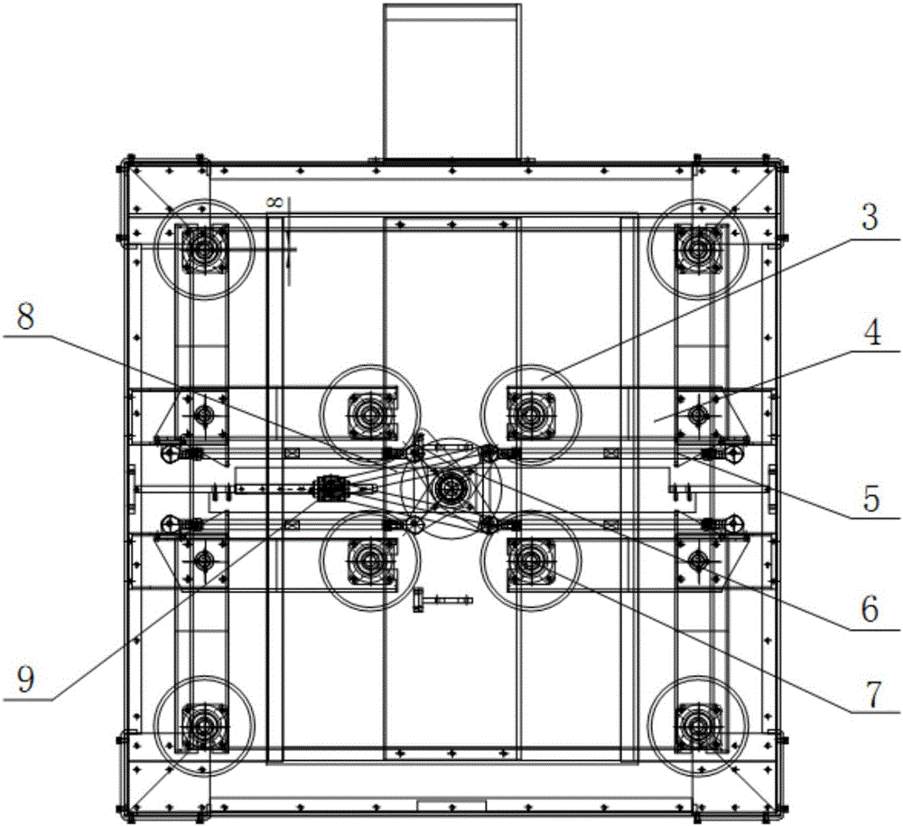 Automatic burr trimming machine for tire