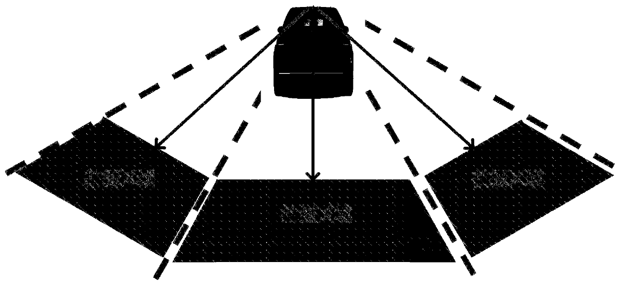 Road detection vehicle and road detection method and device