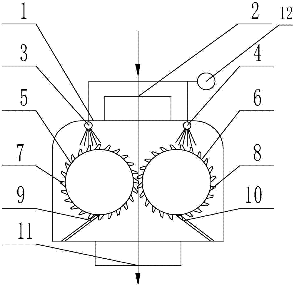 Use method for anti-adhesion crusher for crushing adhesive oil shale