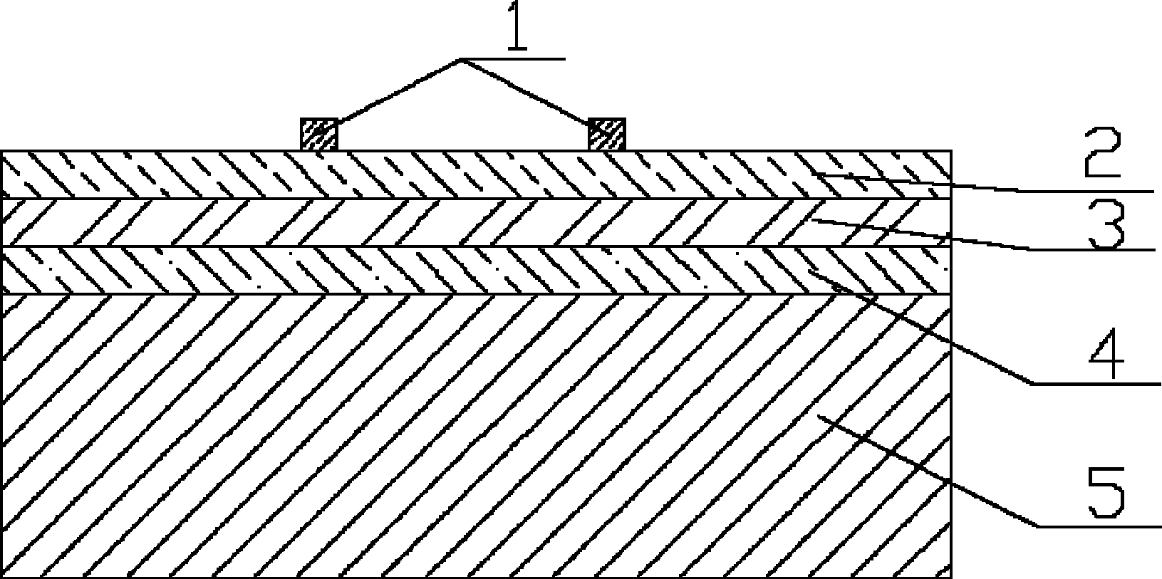 Lamination-recombination passive film used for front surface of single-crystalline-silicon solar cell