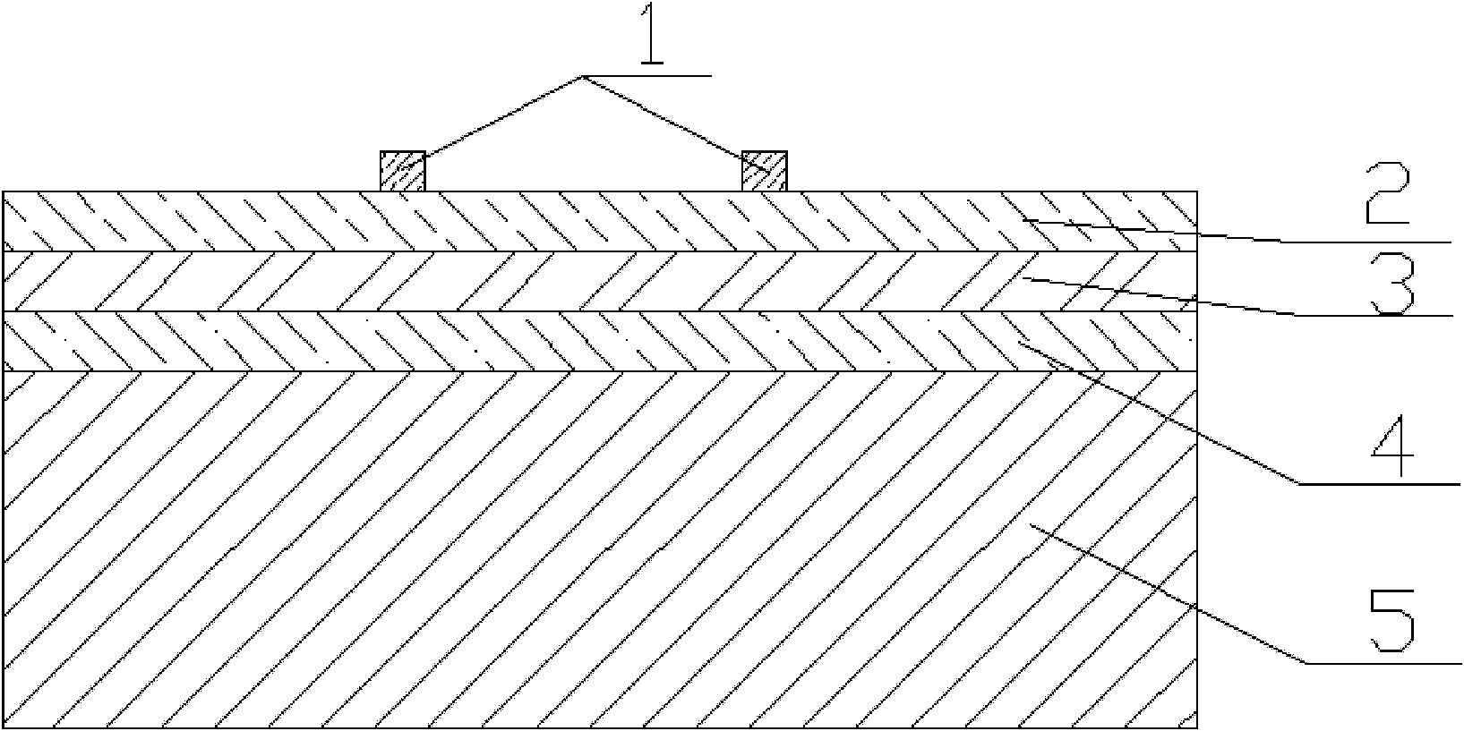 Lamination-recombination passive film used for front surface of single-crystalline-silicon solar cell