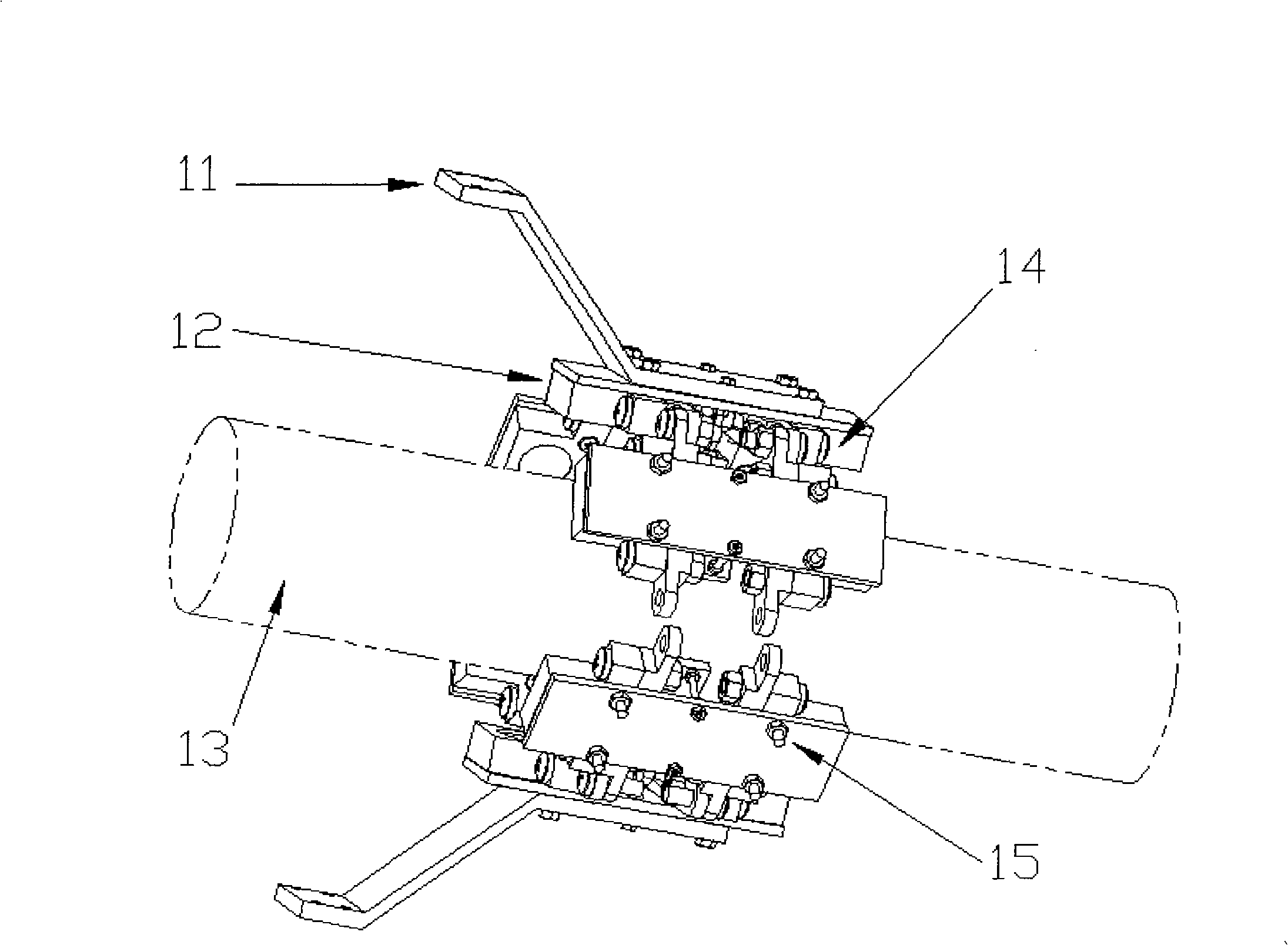 Modularization excitation detection device