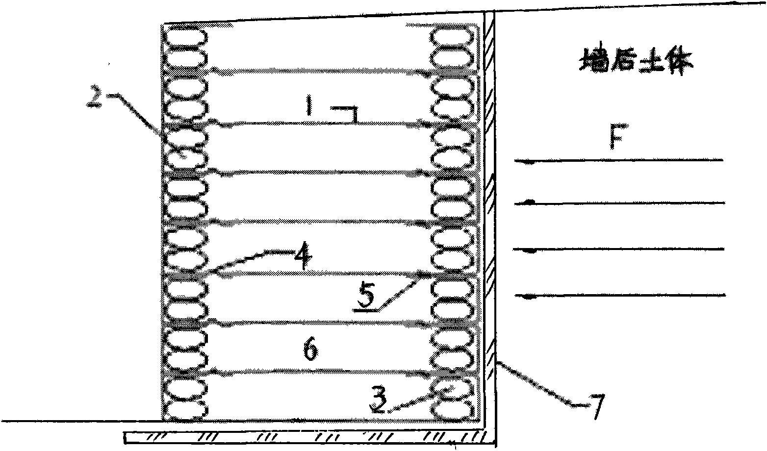 Reinforced core-enveloped structural slope protector