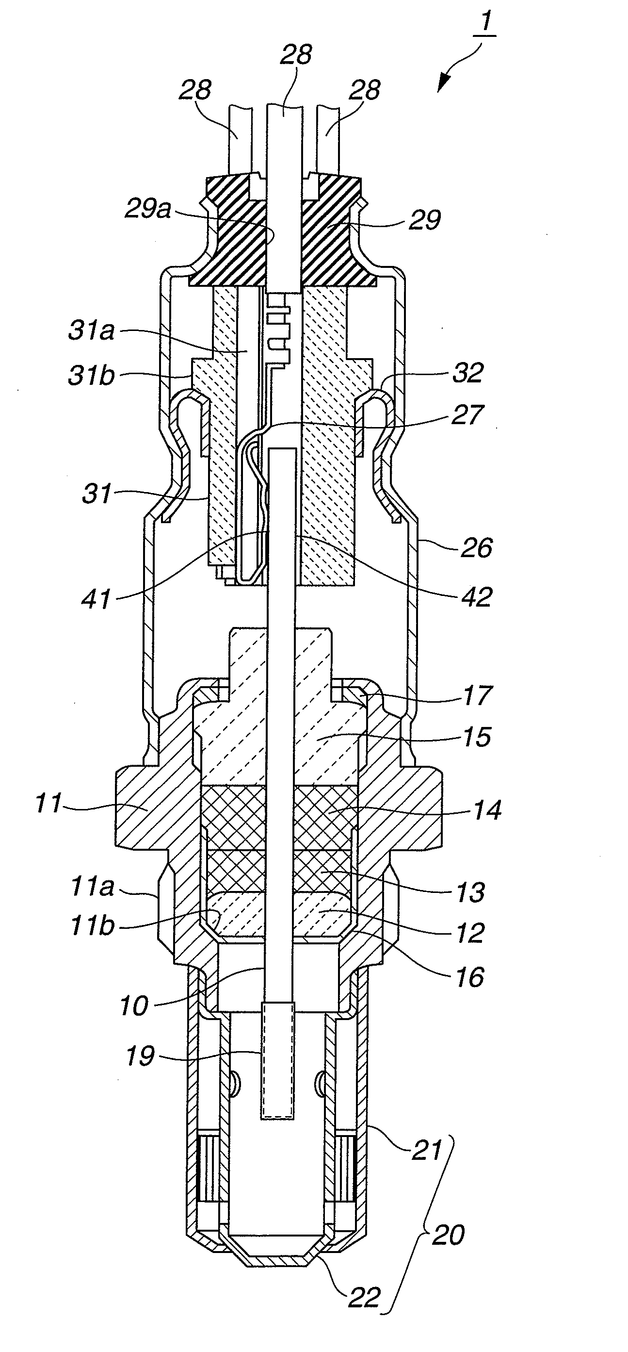 Gas sensor element and gas sensor