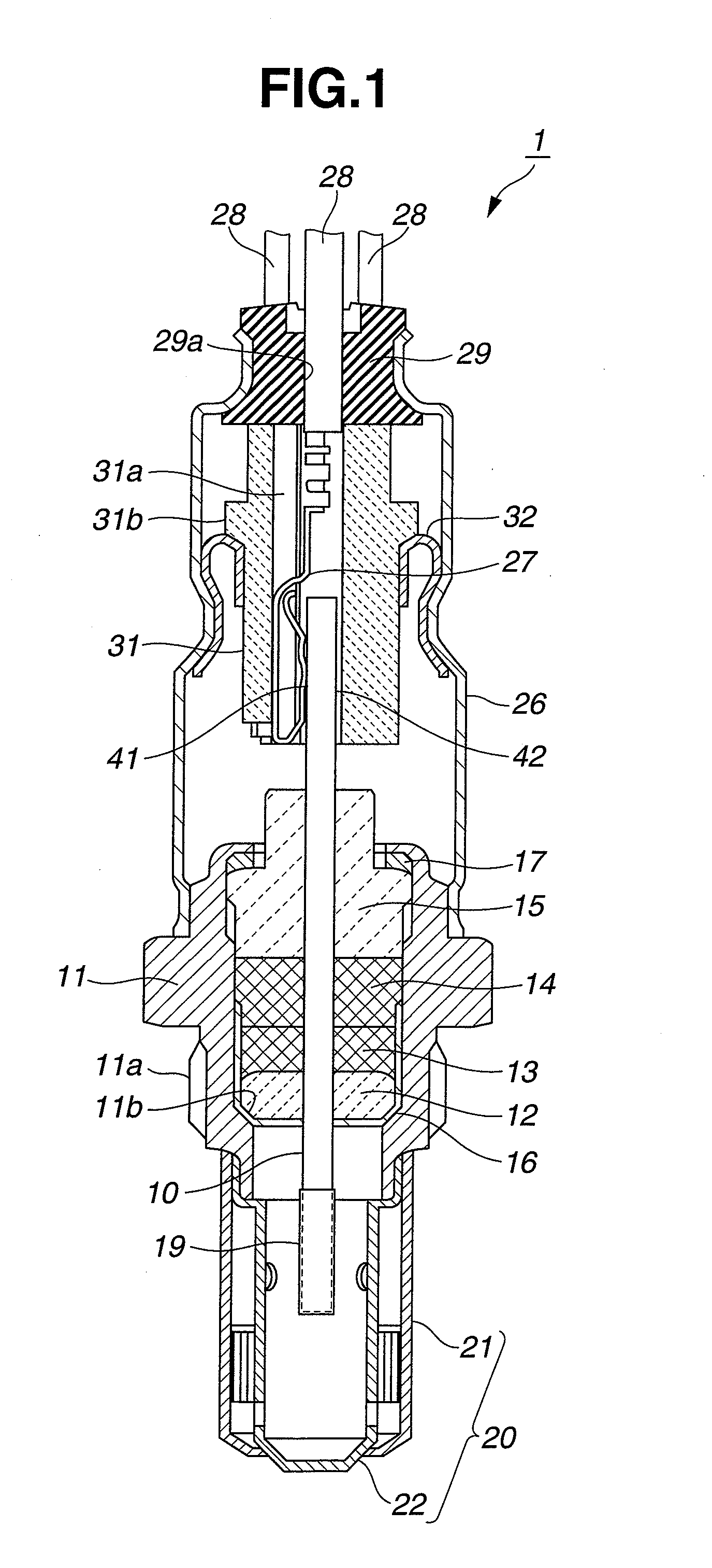 Gas sensor element and gas sensor