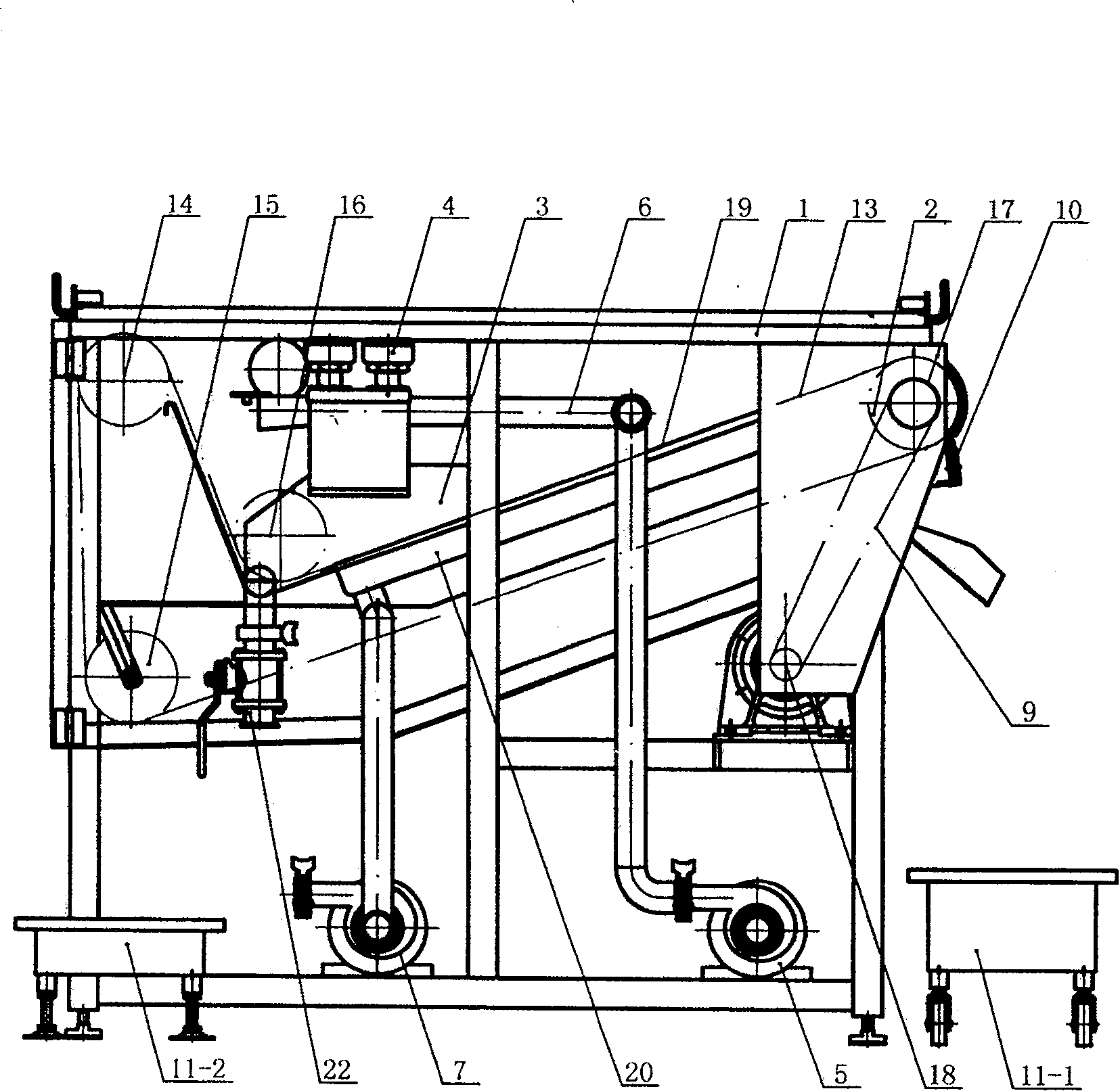 Mechanical tape type oil filter