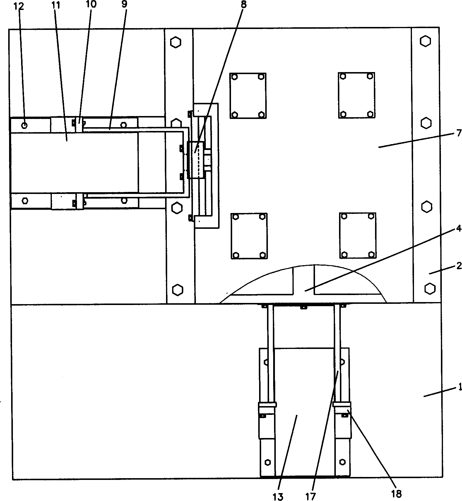 Air floation XY coordinates plane movoment platform