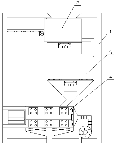 Grain drying equipment with good drying effect and impurity removing function