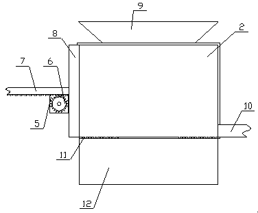 Grain drying equipment with good drying effect and impurity removing function