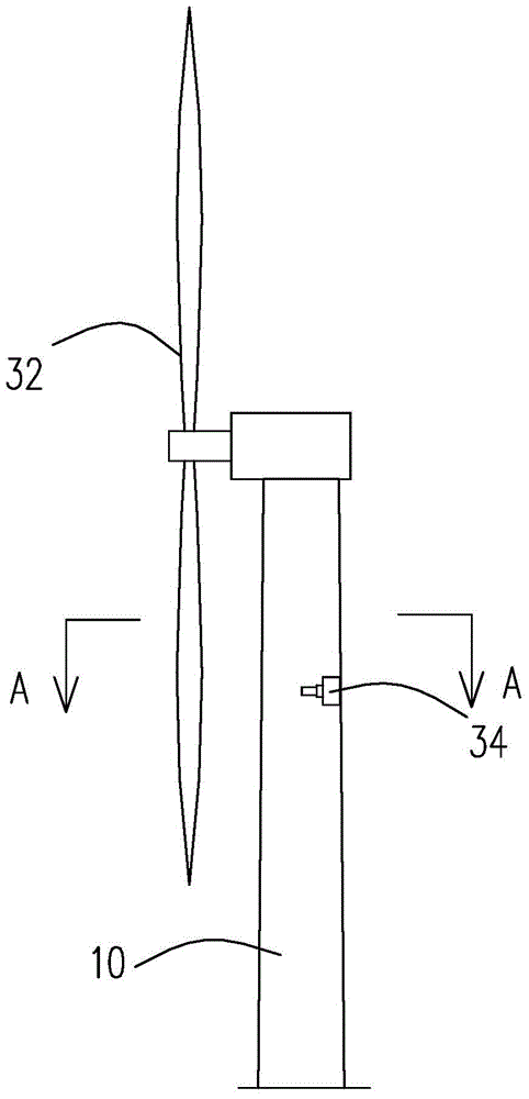 Wind driven generator and typhoon-resisting method thereof