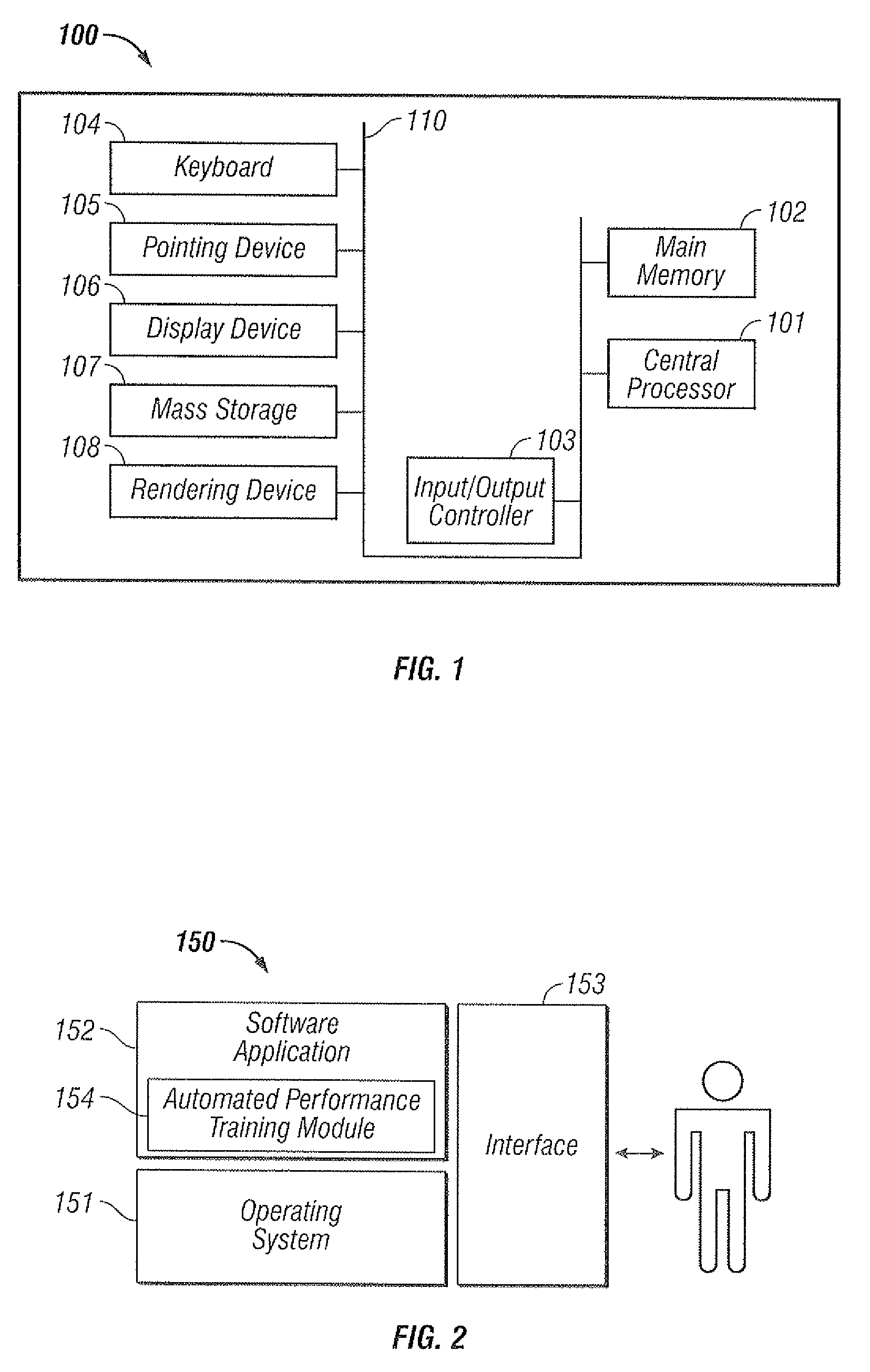 Automated training system and method based on performance evaluation