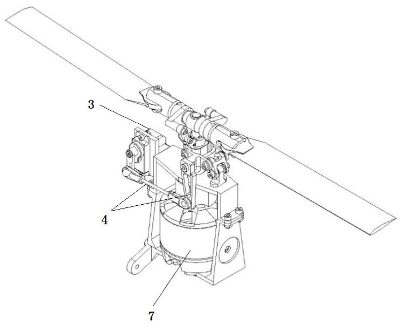 A distance changing system and an unmanned aerial vehicle