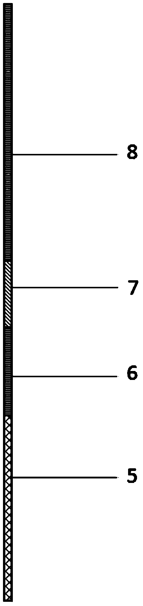 Silver/silver chloride reference electrode and manufacturing method of reference electrode