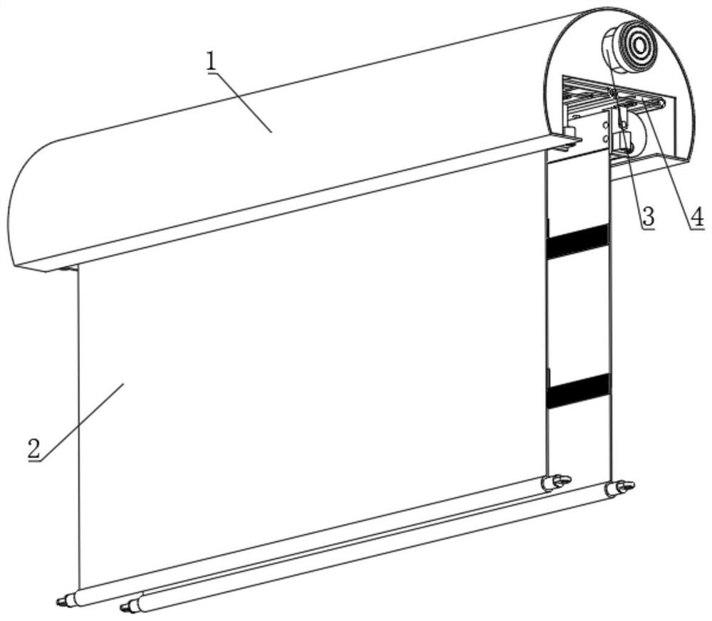 A quick-installed fire-proof smoke damper