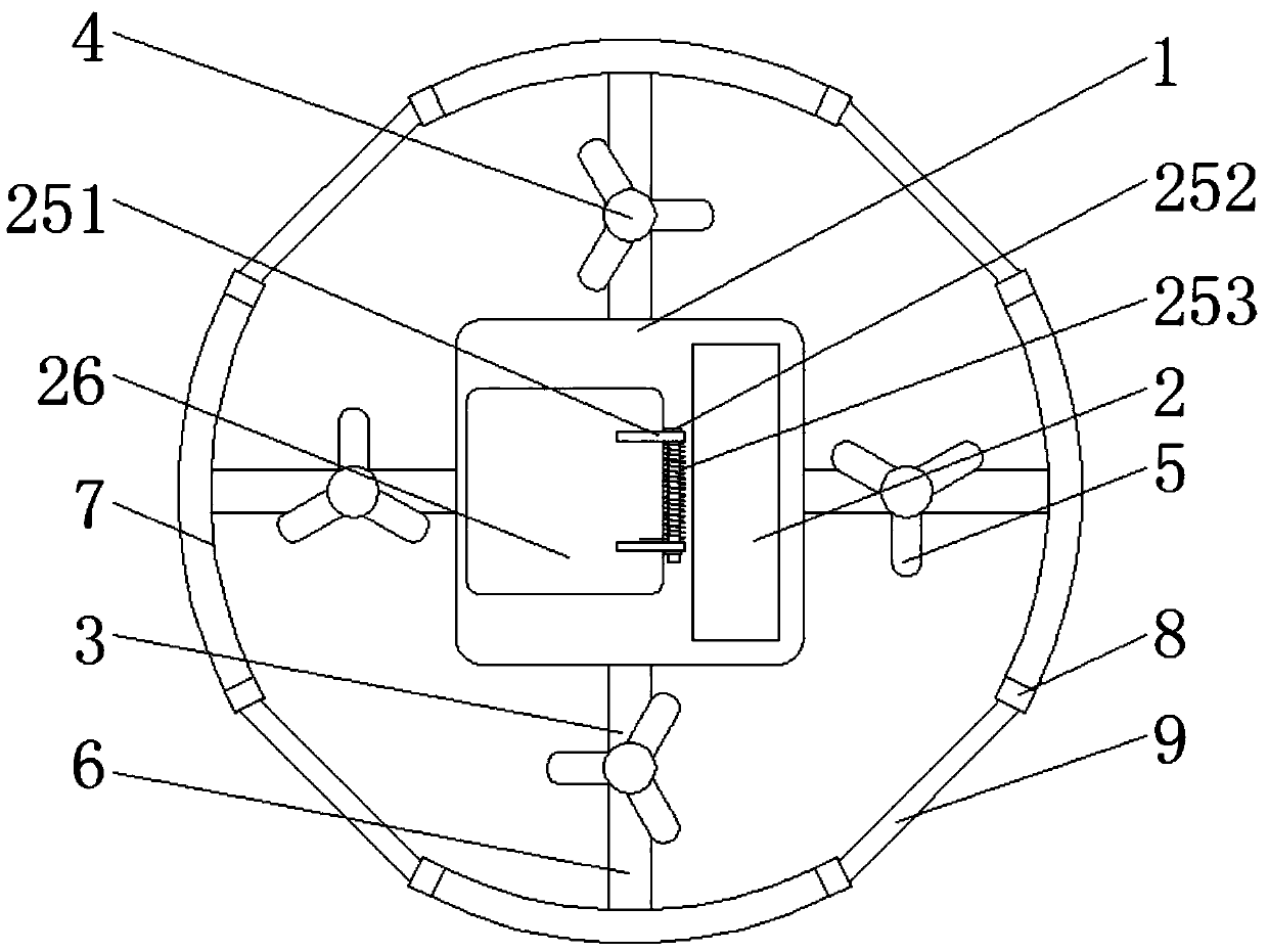 Unmanned aerial vehicle with parachute