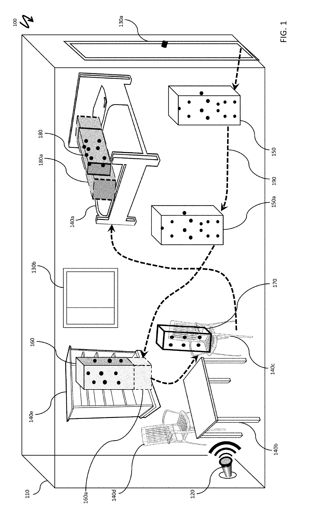 Non-contact activity sensing network for elderly care