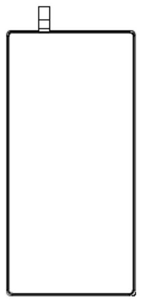 A storage battery and a method for pinching tabs of side and negative plates of the storage battery