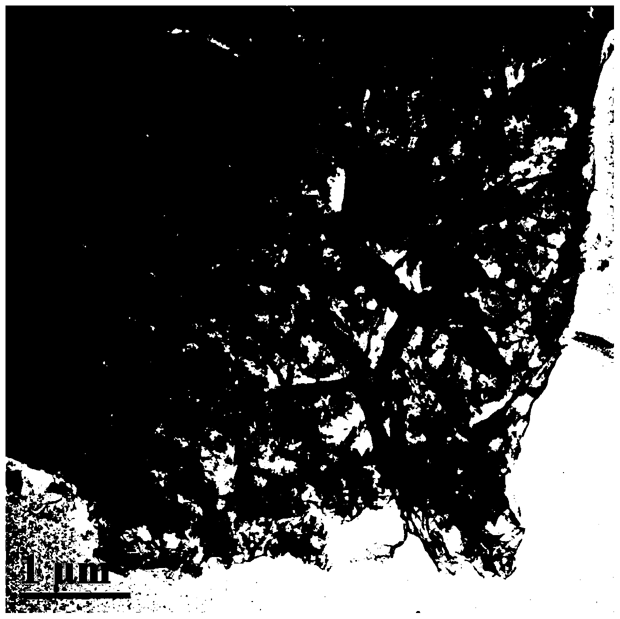 A method for large-scale preparation of graphene