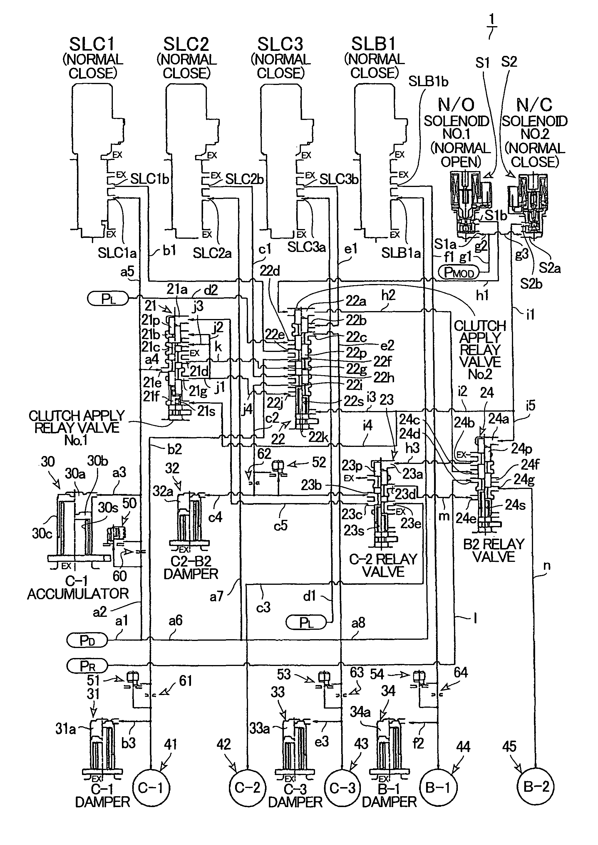 Hydraulic control apparatus for automatic transmission