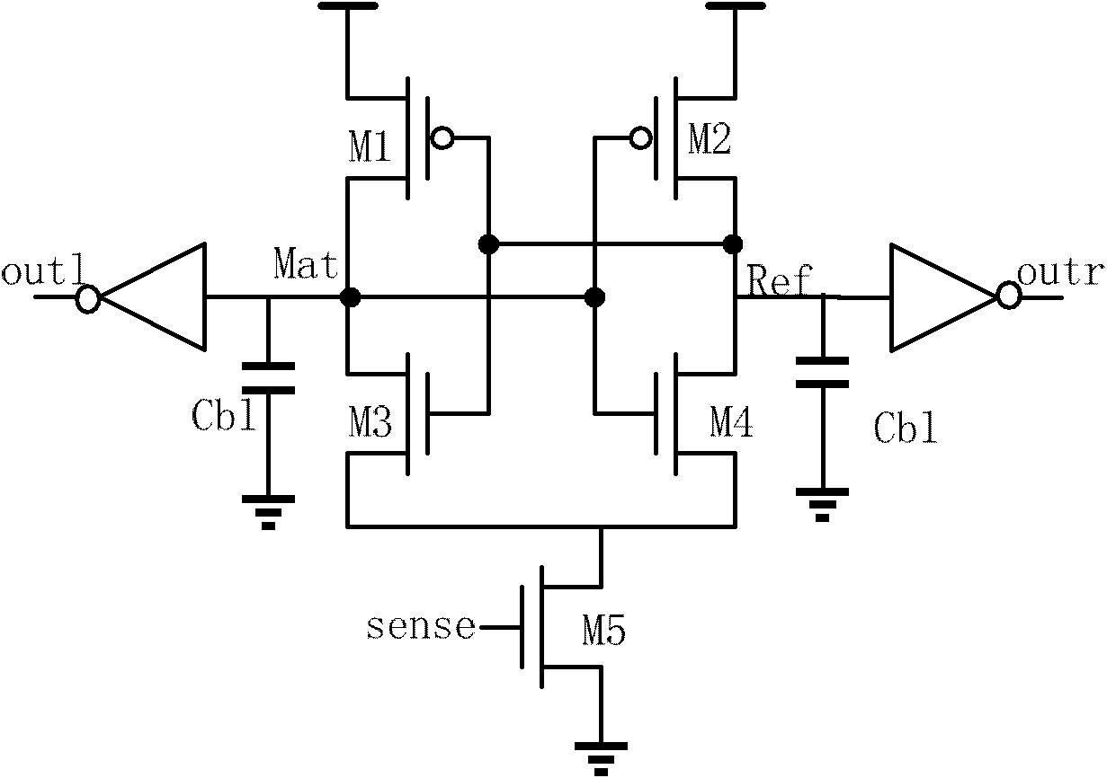 Flash sense amplifier