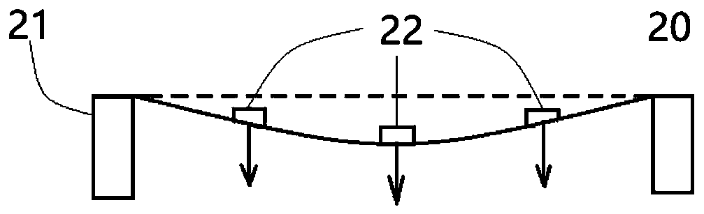 Bridge dynamic load automatic detection and inversion system and method