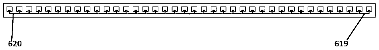 Miniaturized cylindrical conformal microstrip array antenna