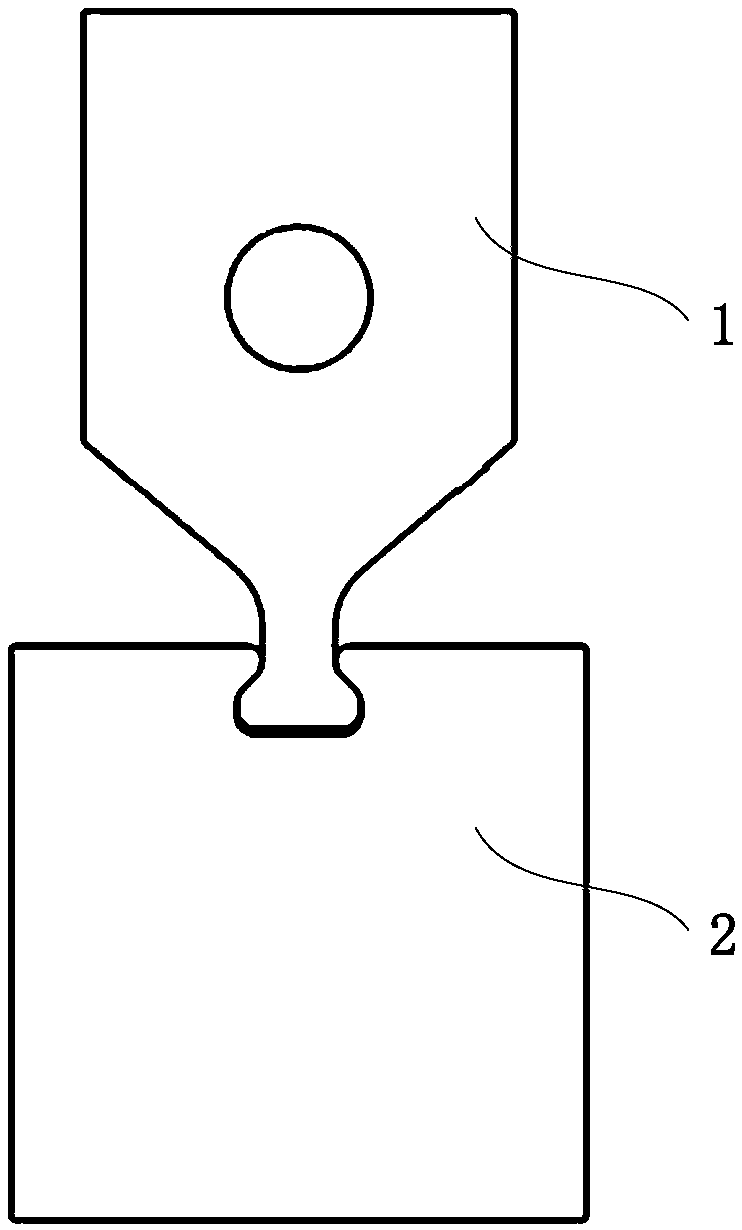 Fretting fatigue surface crack detection method and system