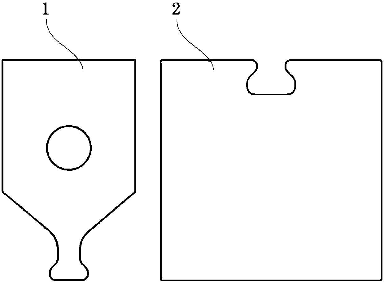 Fretting fatigue surface crack detection method and system