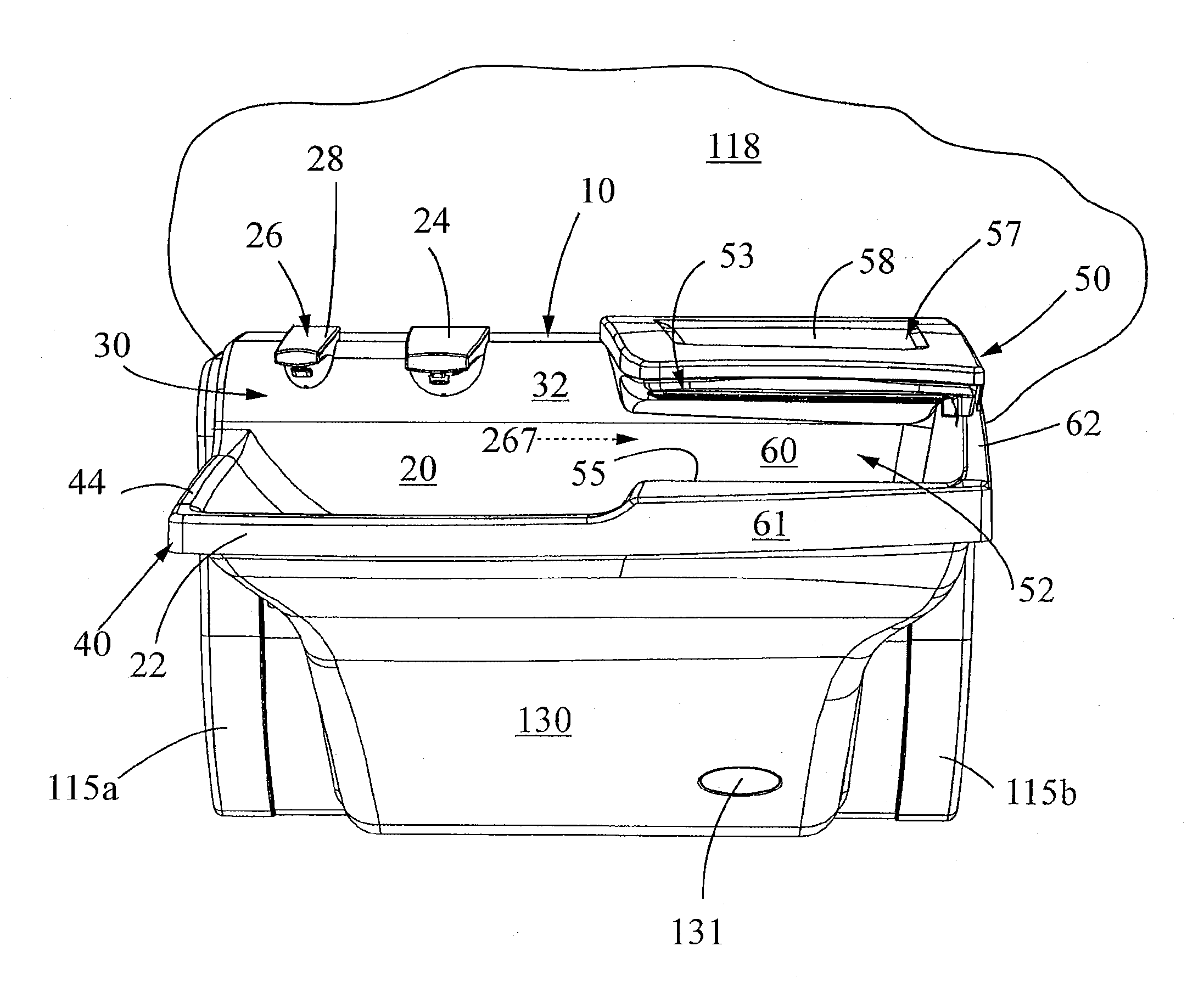 Hand dryer with point of ingress dependent air delay and filter sensor