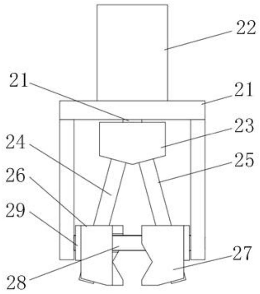 Online cutting-off device and online automatic tube cutting method