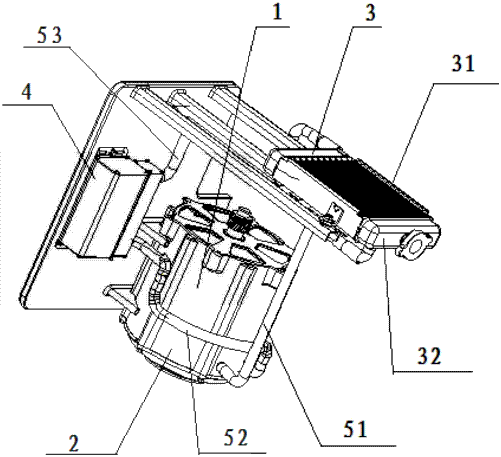 Water cooling motor