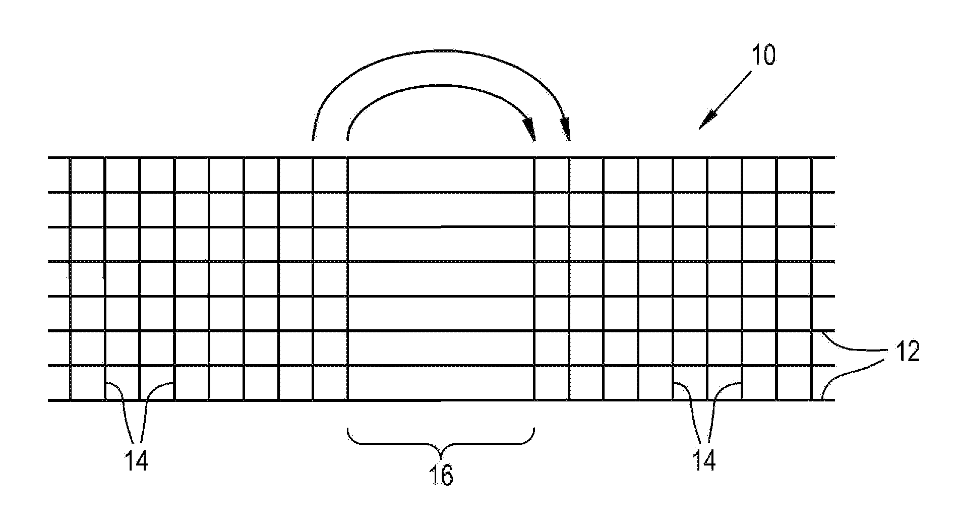 Process for preparing a seam area for a PMC base fabric