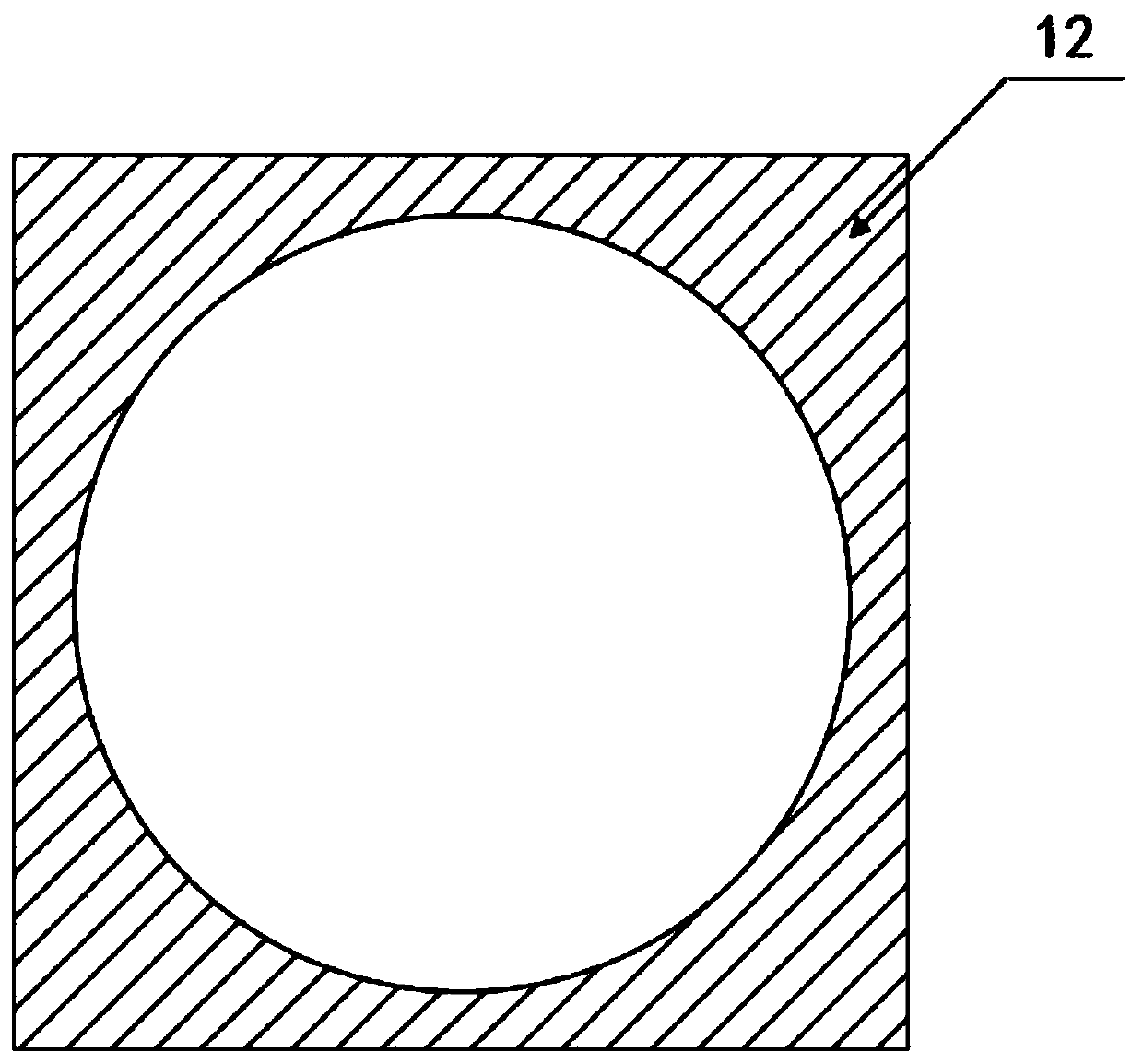 Totally-inorganic LED packaging method and packaging structure