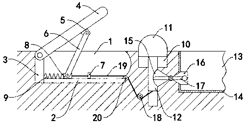 Small vehicle retrograde motion preventing device with early warning function