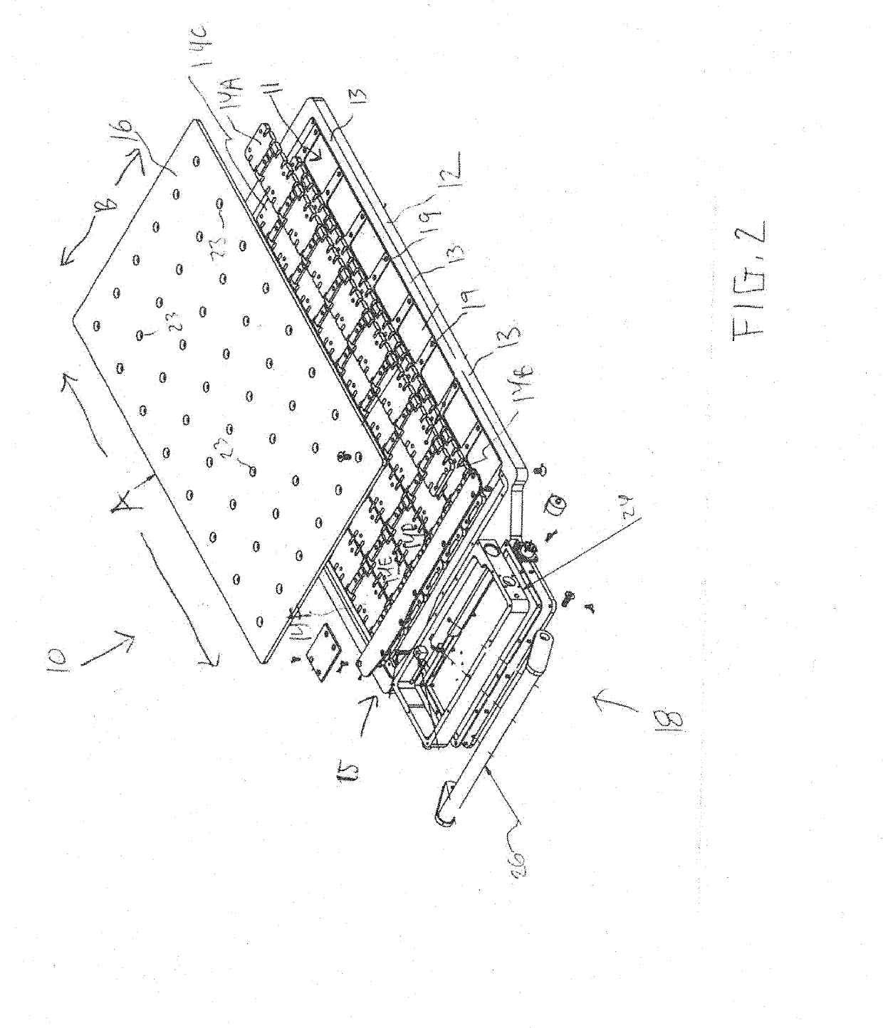 Portable, electronic weigh scale system