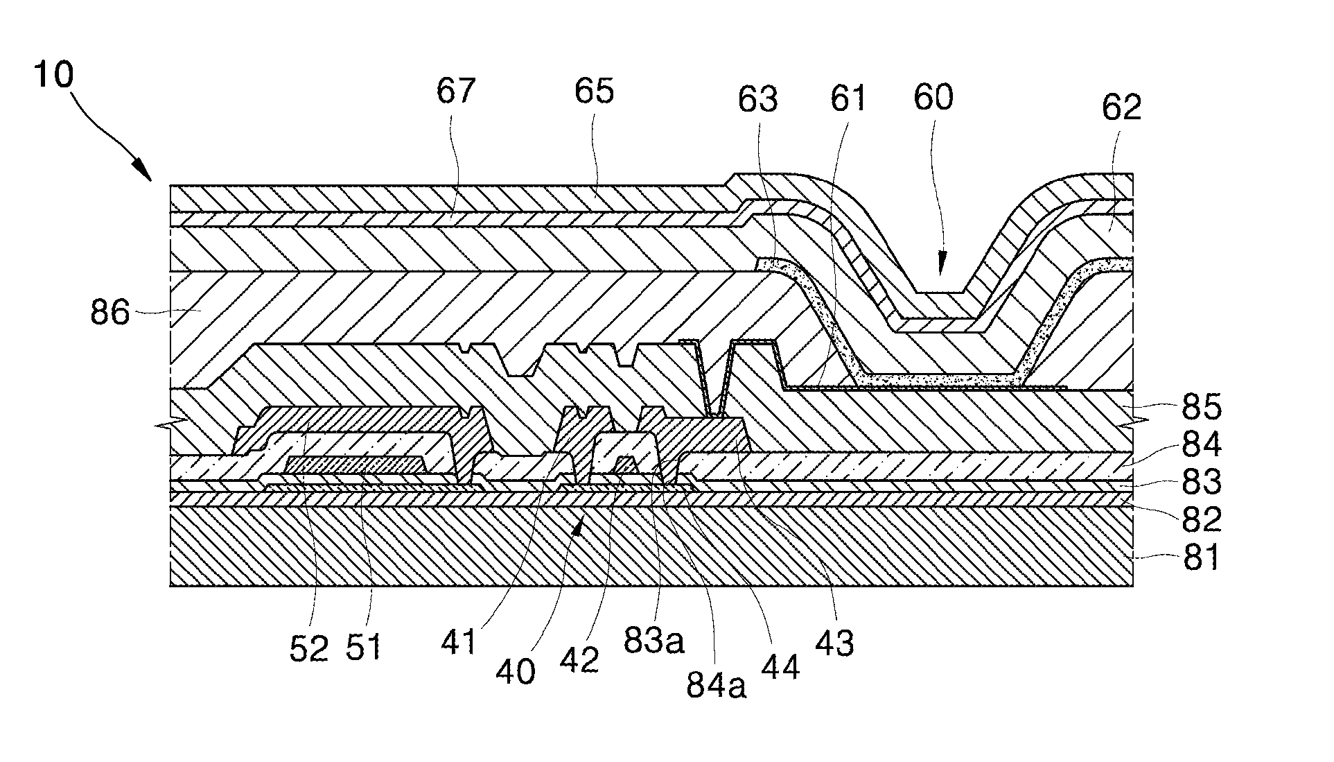 Organic electroluminescent display device and method of preparing the same