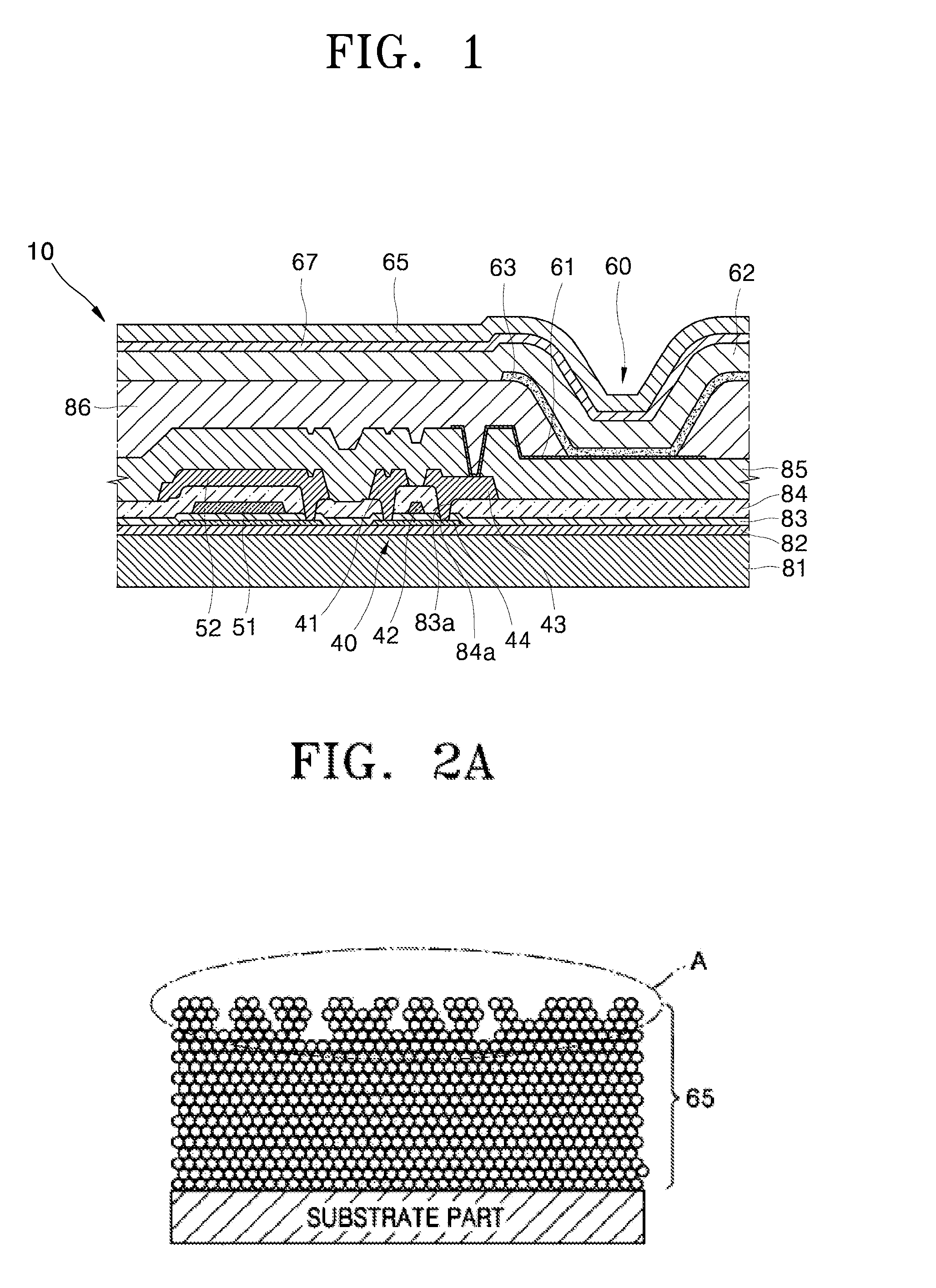 Organic electroluminescent display device and method of preparing the same