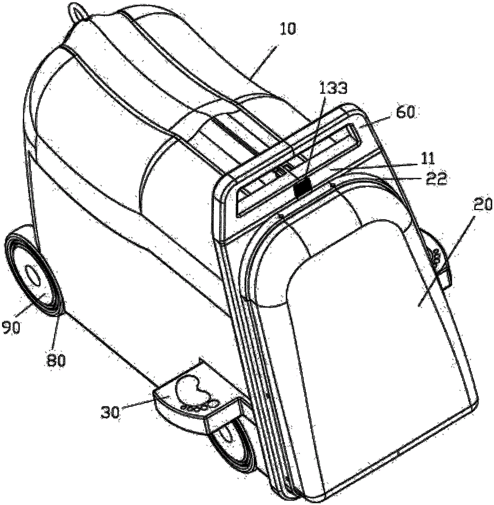 Improved children' traveling case