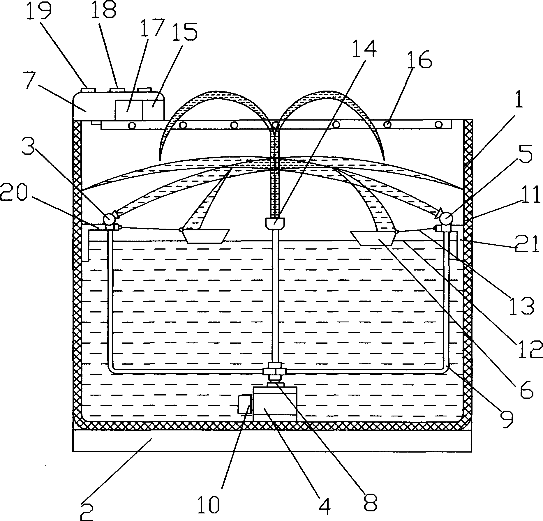 Anti-mosquito fish tank