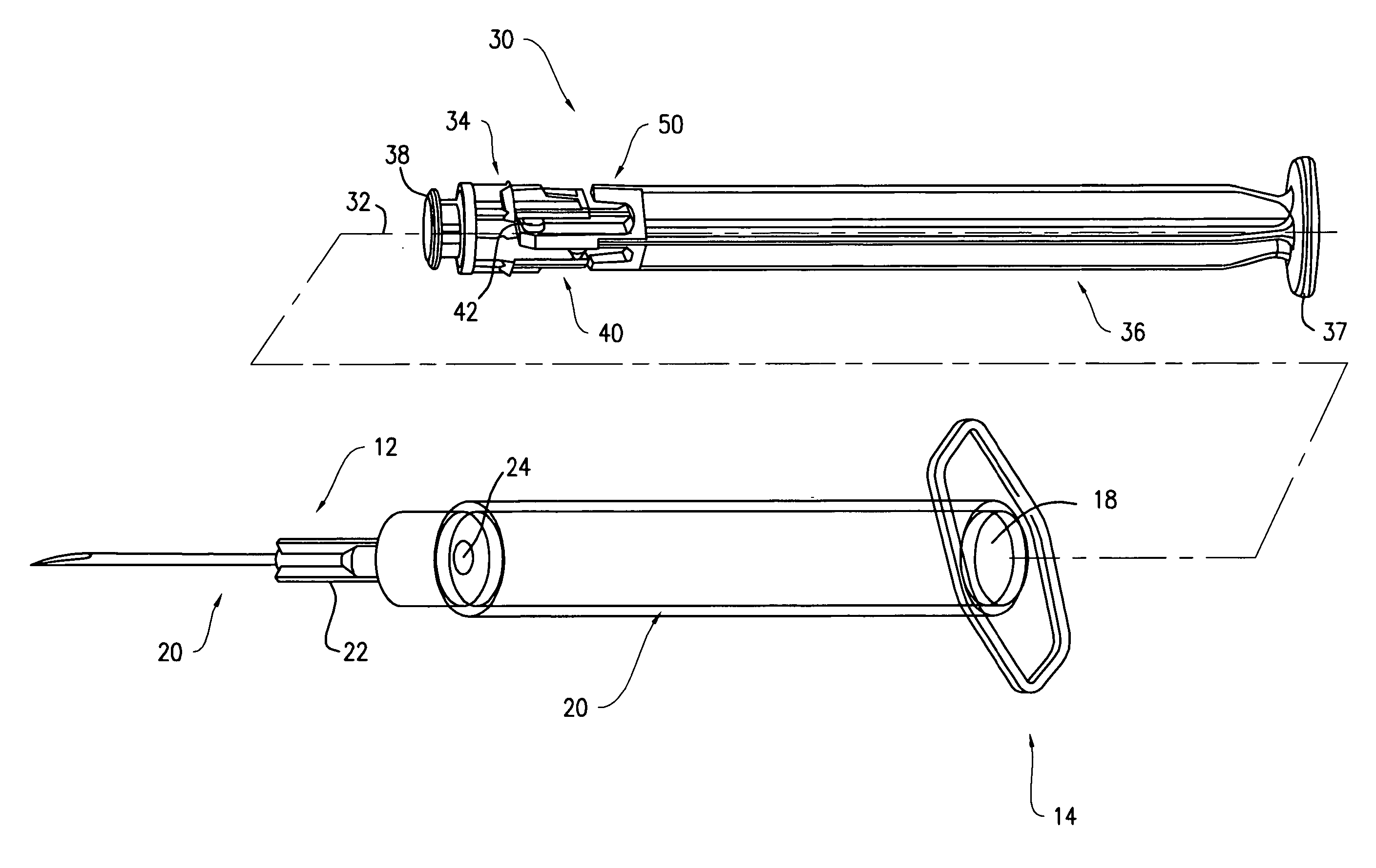 Single use syringe