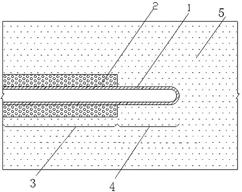 Cryoablation probe shell covered by expandable hydrogel and preparation method thereof