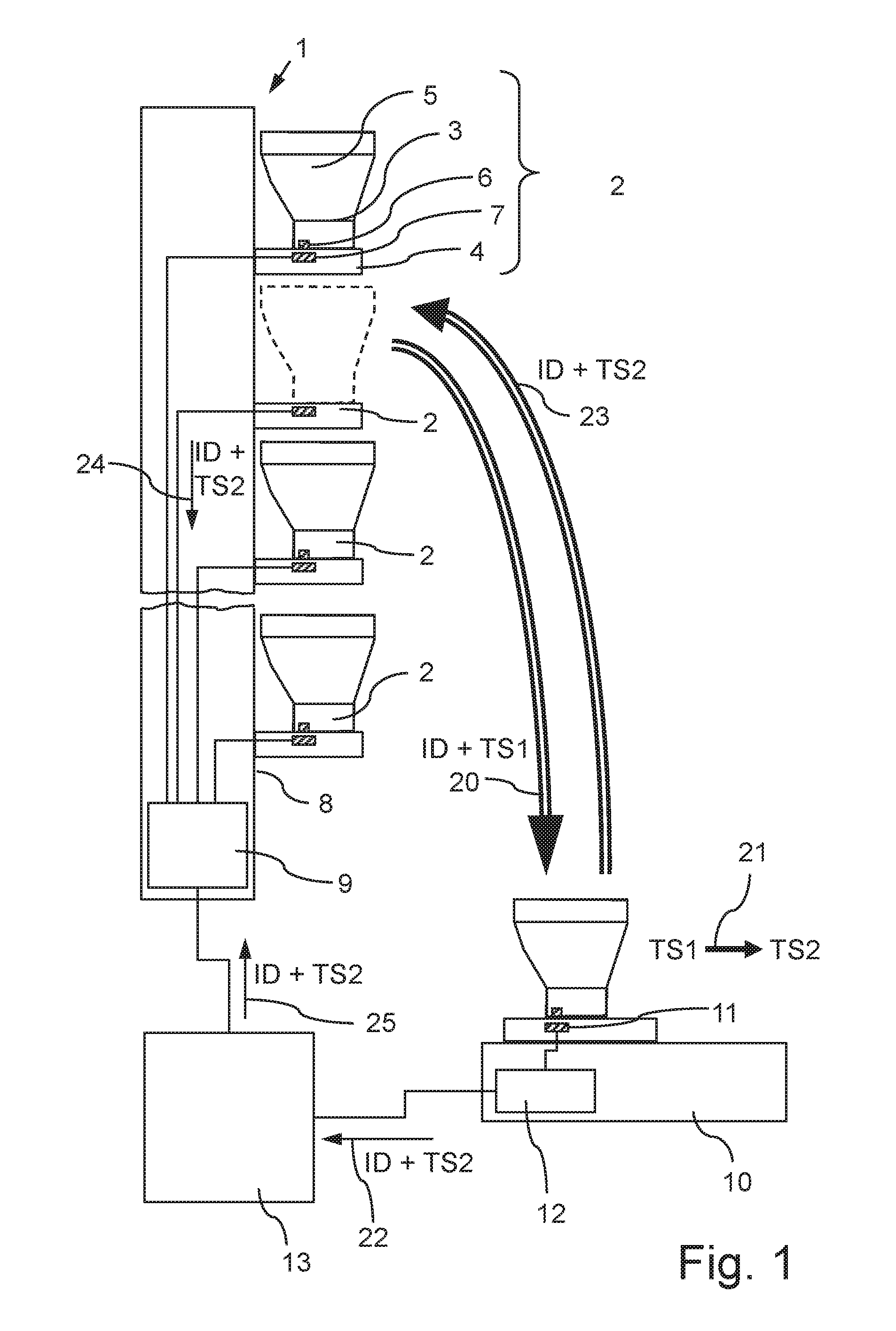 Assembly for packaging drug portions in dispensation packs and method for refilling a reservoir of a storing and metering station of a dispensing machine with drug portions