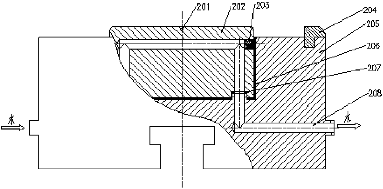 Hot stamping measurement tool and use method thereof