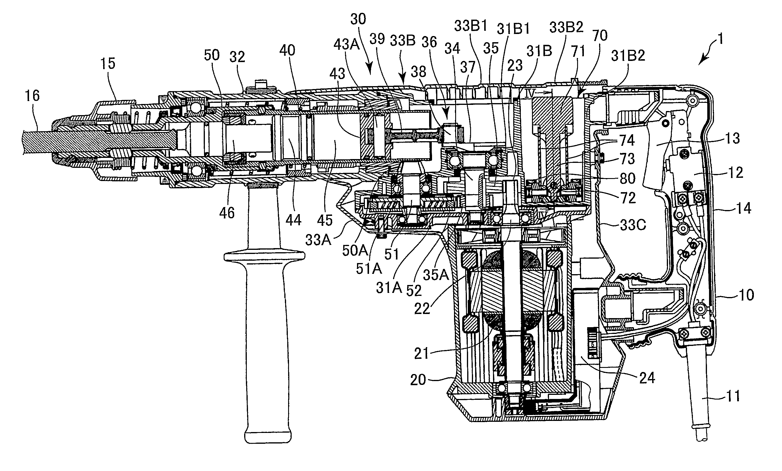 Reciprocating tool