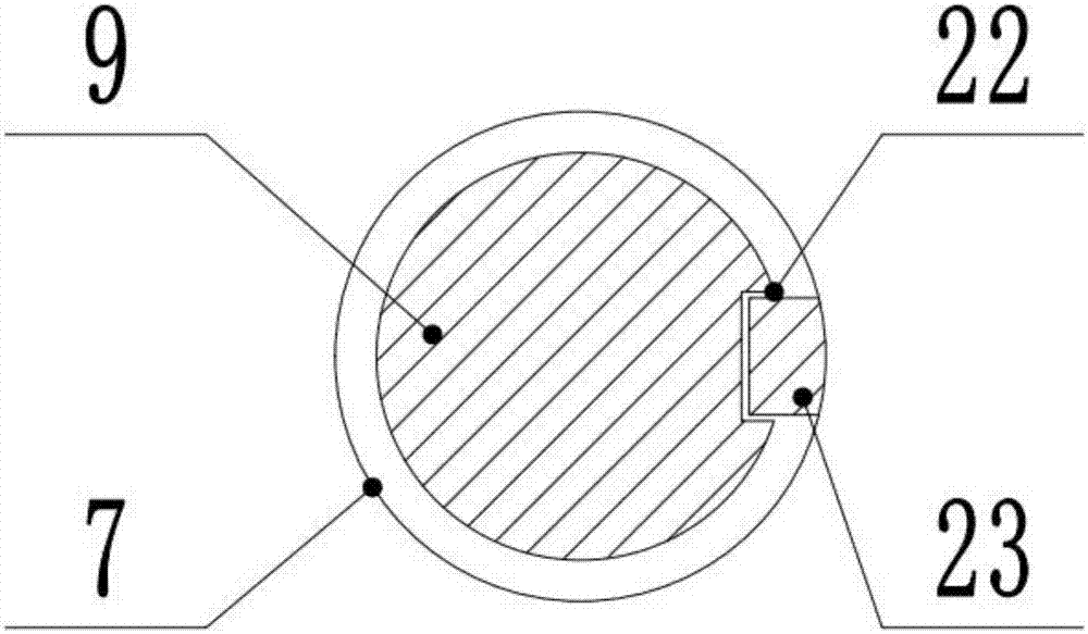 Self-fixing plate nailing device for constructional engineering