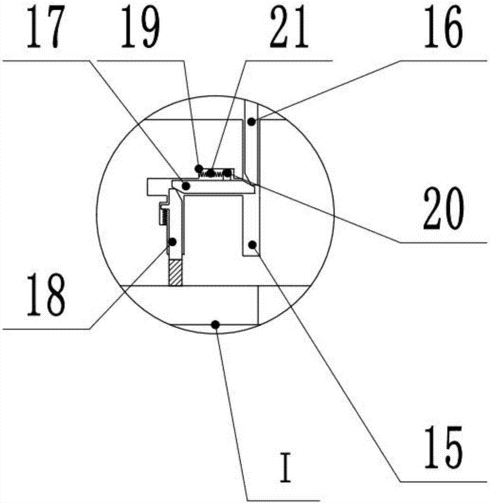 Self-fixing plate nailing device for constructional engineering