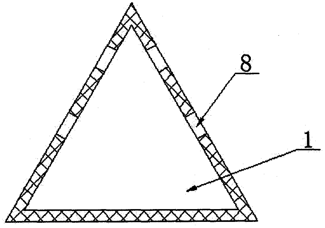 Road roadbed structure