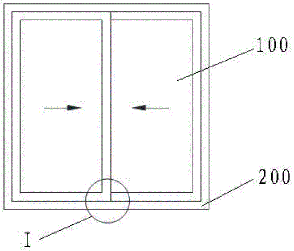 Drainage piece for sliding door and window frame and sliding door and window