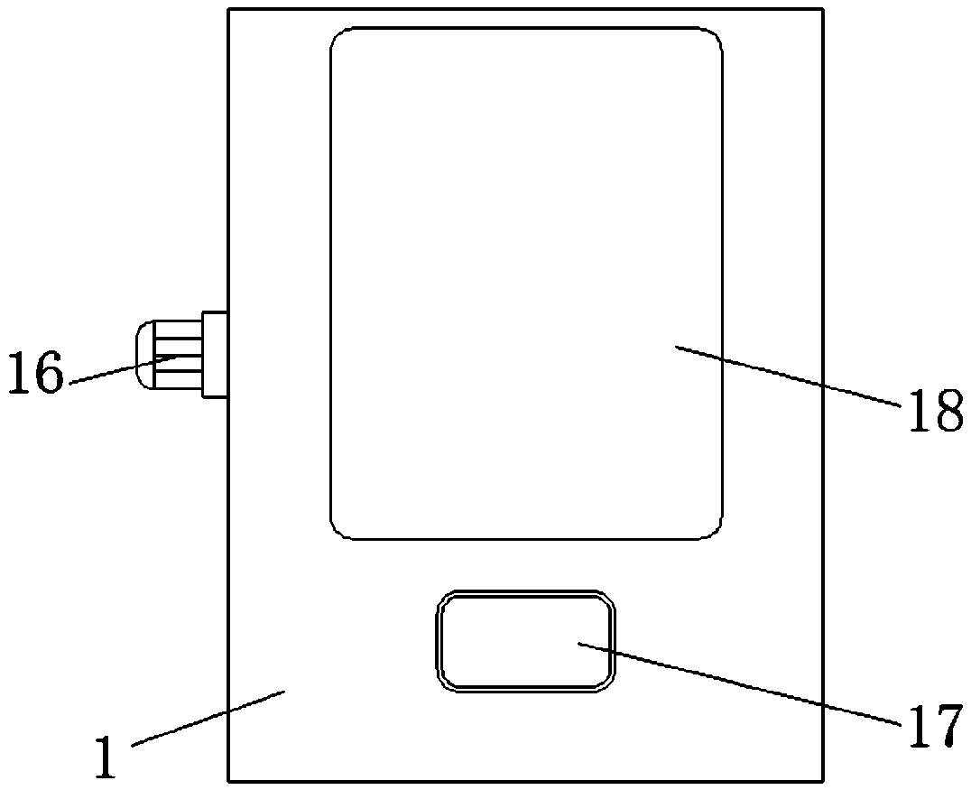 Detecting device for beverage production convenient for operation